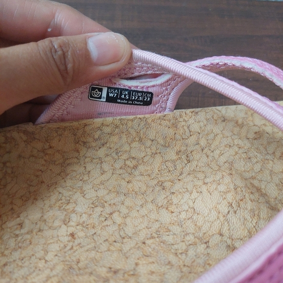 Spenco Yumi Silver Pink Supportive Ortho Flip Flop Sandals Size 7 - Picture 6 of 6